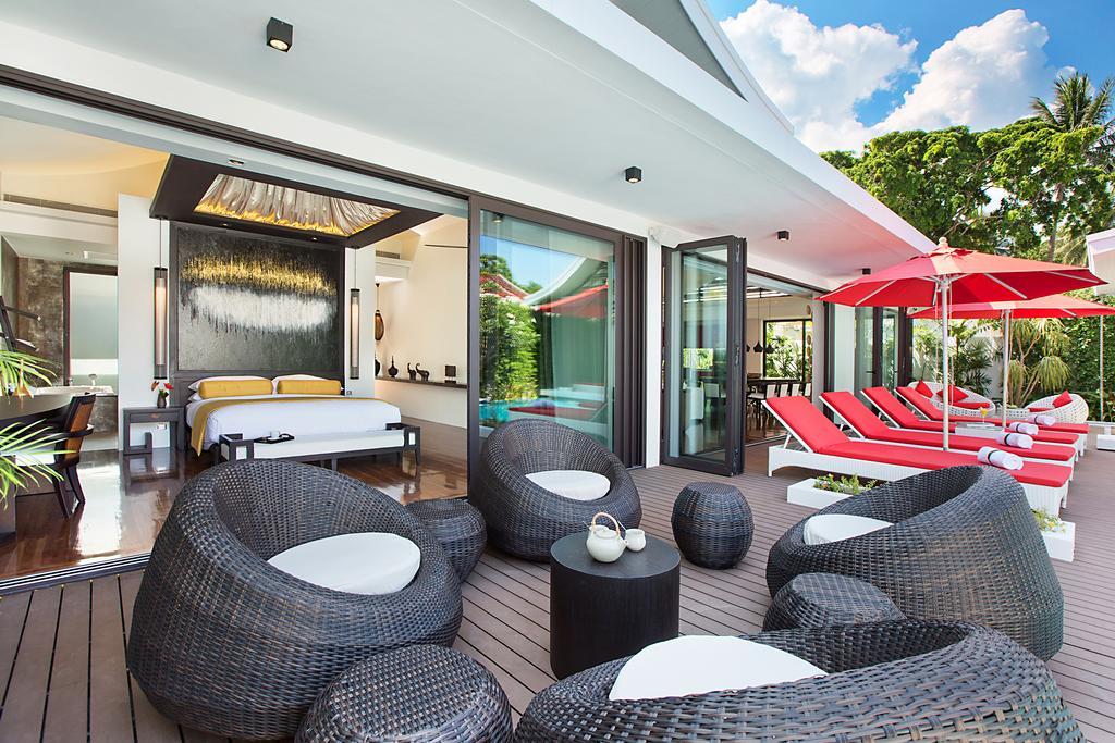 Villa Julia Koh Samui Beach With Cook And Majordome Lamaj-part Kültér fotó