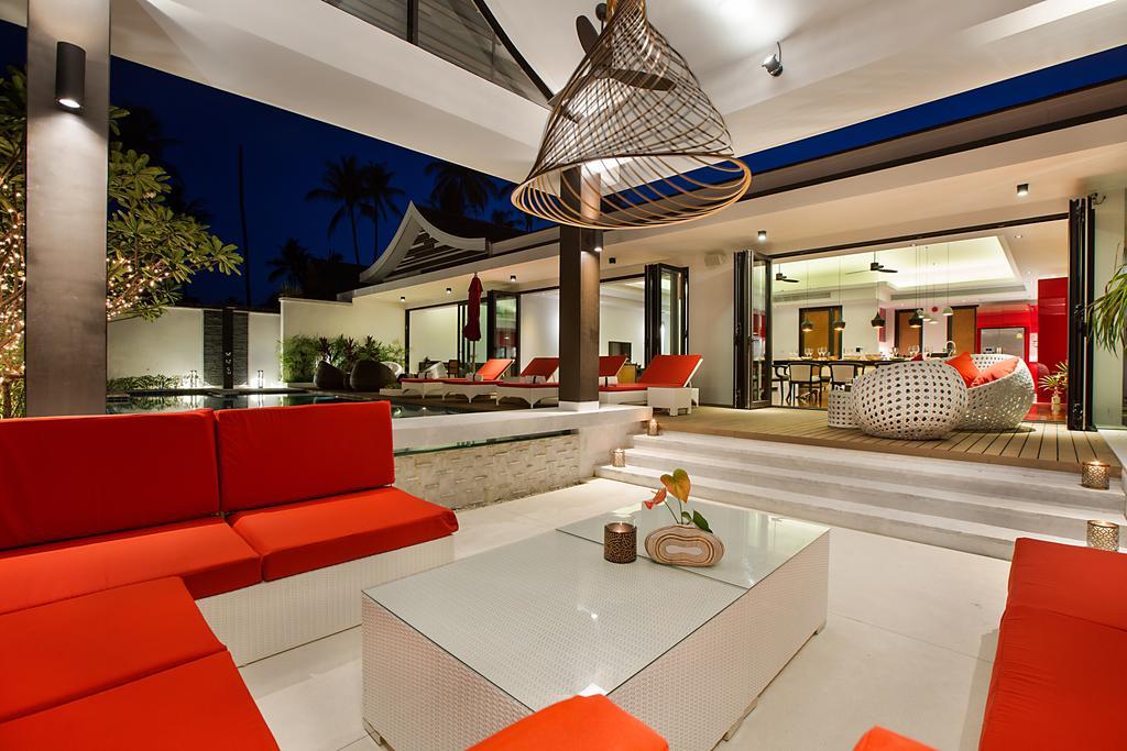 Villa Julia Koh Samui Beach With Cook And Majordome Lamaj-part Kültér fotó