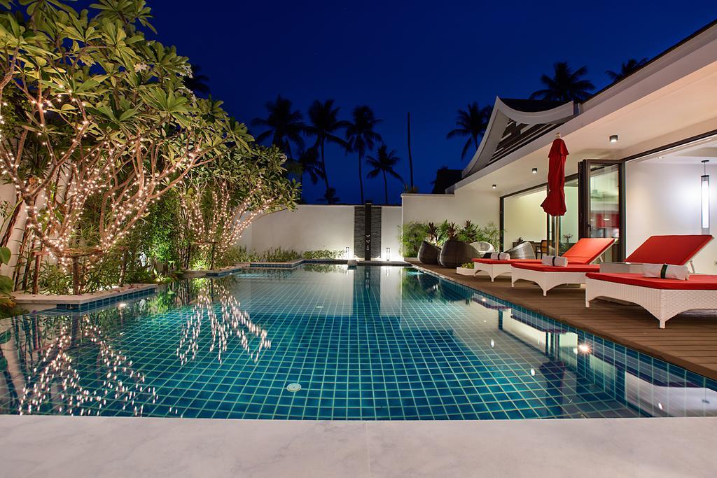 Villa Julia Koh Samui Beach With Cook And Majordome Lamaj-part Kültér fotó